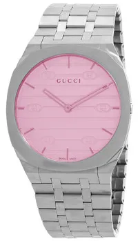 Gucci 25H YA163410 38mm Stainless steel Rose