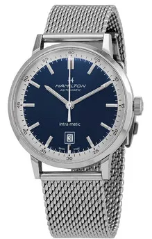 Hamilton American Classic H38425140 40mm Stainless steel Blue