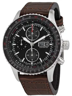 Hamilton Khaki Aviation H76726530 Stainless steel Black