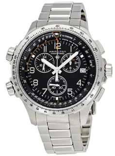 Hamilton Khaki Aviation H77912135 Stainless steel Black