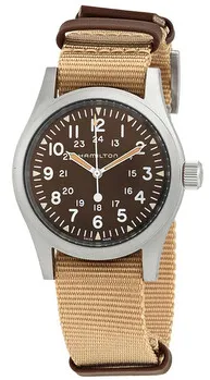 Hamilton Khaki Field H69439901 38mm Stainless steel Brown