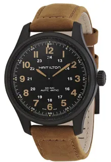 Hamilton Khaki Field H70665533 Titanium Black