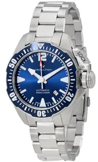 Hamilton Khaki Navy H77705145 Stainless steel Blue