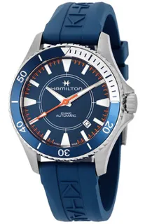 Hamilton Khaki Navy H82385340 Stainless steel Blue