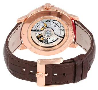 Harry Winston Midnight Retrograde MIDARS42RR001 42mm Rose gold Silver 1