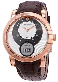 Harry Winston Midnight MIDABD42RR001 42mm Rose gold Silver