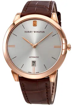 Harry Winston Midnight MIDAHD39RR001 39mm Rose gold Champagne