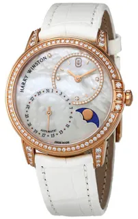 Harry Winston Midnight MIDAMP36RR001 Rose gold White