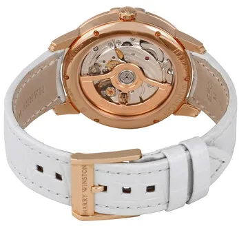 Harry Winston Midnight MIDAMP36RR001 36mm Rose gold White 2