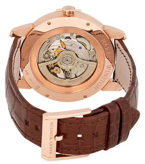 Harry Winston Midnight MIDAMP42RR003 42mm Rose gold Silver 1