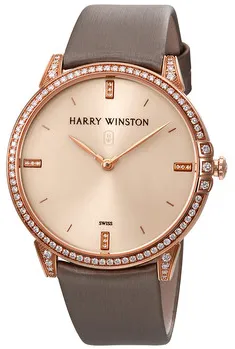 Harry Winston Midnight MIDQHM39RR002 39mm Diamond