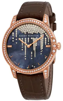 Harry Winston Midnight MIDAHM36RR001 36mm Rose gold