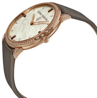 Harry Winston Midnight Monochrome MIDQHM39RR004 39mm Rose gold Slate Impression 1