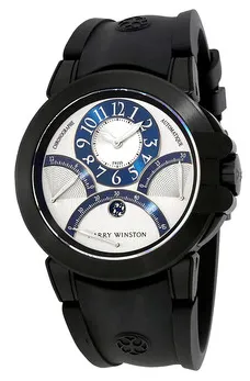 Harry Winston Ocean OCEACT44ZZ005 44mm Zalium Silver