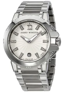 Harry Winston Ocean Sport OCSQHD36ZZ004 36mm Silver Zalium Silver