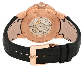 Harry Winston Ocean Dual Time OCEATZ44RR011 44mm Rose gold Black 1