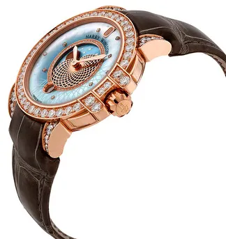 Harry Winston Ocean Moon Phase OCEQMP36RR029 36mm Rose gold Blue 1