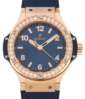 Hublot Big Bang 361.PX.7180.LR.1204 Yellow gold Blue