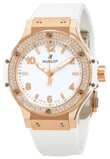 Hublot Big Bang 38 mm 361.PE.2010.RW.1104 18kt Rose Gold White