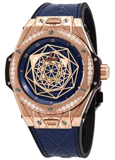 Hublot Big Bang 465.OS.7189.VR.1204.MXM19 Yellow gold Blue