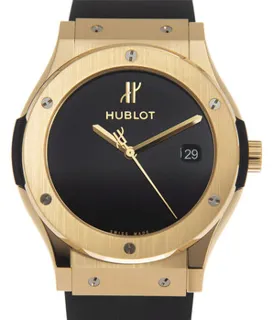 Hublot Classic Fusion 45, 42, 38, 33  511.VX.1280.RX.MDM40 Yellow gold Black