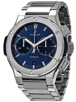 Hublot Classic Fusion 520.NX.7170.NX 45mm Titanium Blue