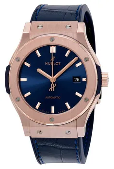 Hublot Classic Fusion 542.OX.7180.LR 42mm Rose gold Blue