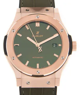 Hublot Classic Fusion 542.OX.8980.LR Yellow gold Green