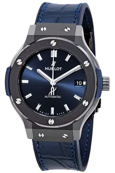 Hublot Classic Fusion Blue 565.CM.7170.LR 38mm Ceramic Blue