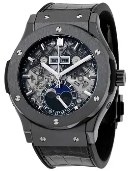 Hublot Classic Fusion Aerofusion 517.CX.0170.LR 45mm Black ceramic Skeletonized