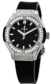 Hublot Classic Fusion Quartz 581.NX.1171.RX.1104 Titanium Black