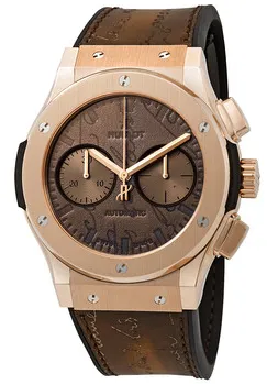 Hublot Classic Fusion 521.OX.0500.VR.BER17 45mm Yellow gold Brown