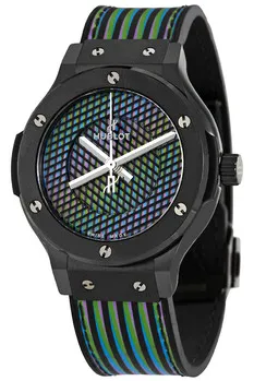 Hublot Classic Fusion 565.CX.8900.VR.CZD19 38mm Ceramic Cruz Diez Pattern