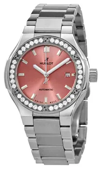 Hublot Classic Fusion 585.NX.891P.NX.1204 33mm Titanium Rose