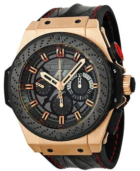 Hublot King Power 703.OM.6912.HR.FMC12 48mm Rose gold Black and Gray