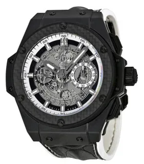 Hublot King Power 701.CQ.0112.HR Microblasted Black Ceramic Skeletonized