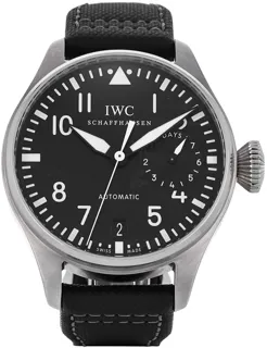 IWC Big Pilot IW500901 Stainless steel Black Arabic