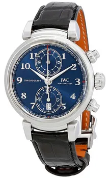 IWC Da Vinci IW393402 42mm Stainless steel Blue