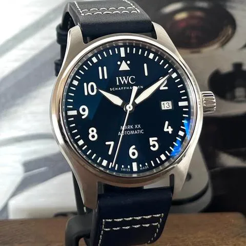 IWC Pilot Mark IW3282-03 40mm Stainless steel Blue 1