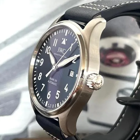 IWC Pilot Mark IW3282-03 40mm Stainless steel Blue 7