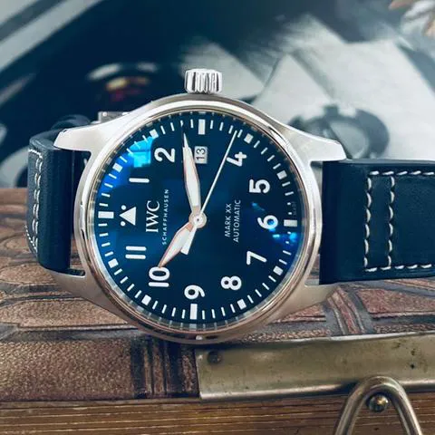 IWC Pilot Mark IW3282-03 40mm Stainless steel Blue 14