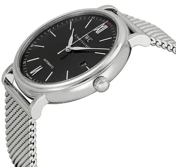 IWC Portofino IW356506 40mm Stainless steel Black 2