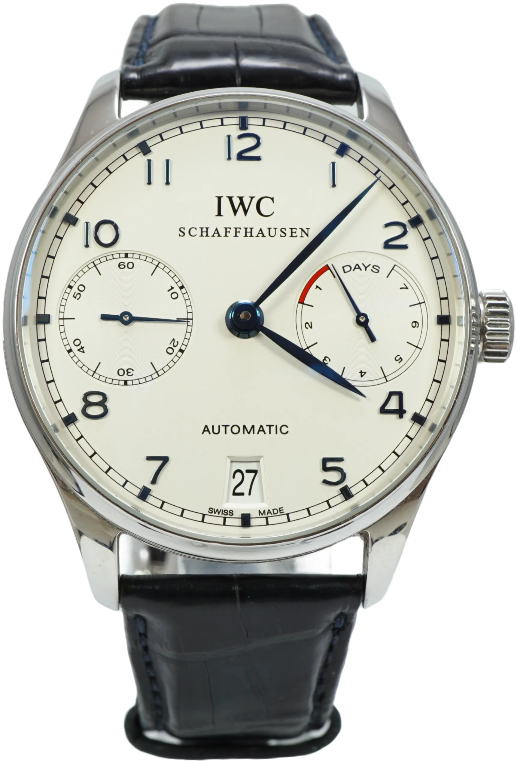 IWC Portugieser IW500107 42mm Stainless steel Silver