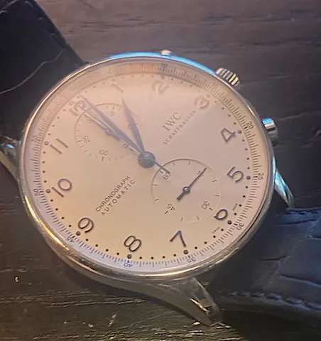 IWC Portugieser Chronograph 3714 42mm Stainless steel Silver 4