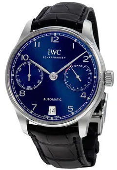 IWC Portugieser IW500710 42mm Stainless steel Blue