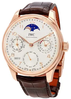 IWC Portugieser IW503302 44mm Yellow gold Silver