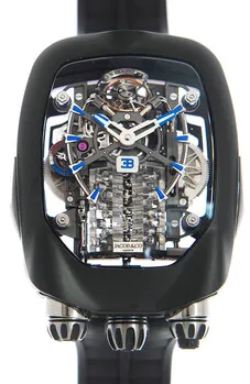 Jacob & Co. BUGATTI CHIRON TOURBILLON BU200.21.AE.AB.ABQFA 44mm Titanium Black