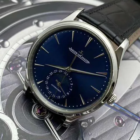 Jaeger-LeCoultre Master Ultra Thin Moon Q1368480 39mm Stainless steel Blue