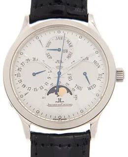 Jaeger-LeCoultre Master Ultra Thin Perpetual Q149842A Stainless steel Silver