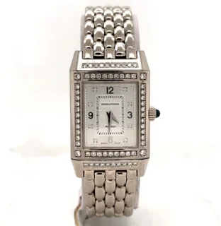 Jaeger-LeCoultre Reverso Q2673420 White gold Silver